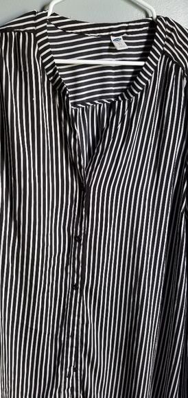 Stripped shirt dress - Picture 1 of 2